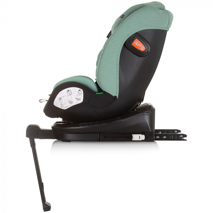 Chipolino Tourino I-Size 40-150 cm autósülés pasztellzöld színben, Isofix rendszerrel [4]
