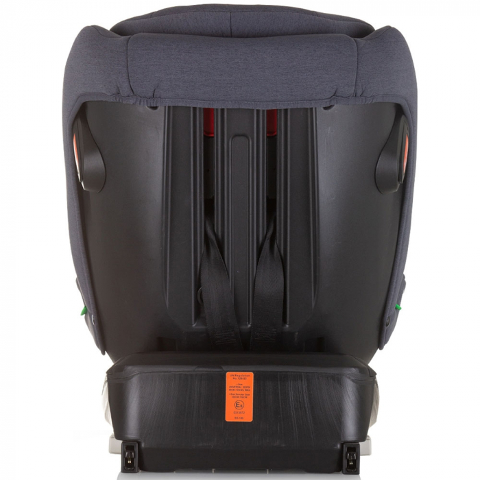Chipolino Tourino I-Size 40-150 cm-es autósülés gránit színben, Isofix rendszerrel [11]