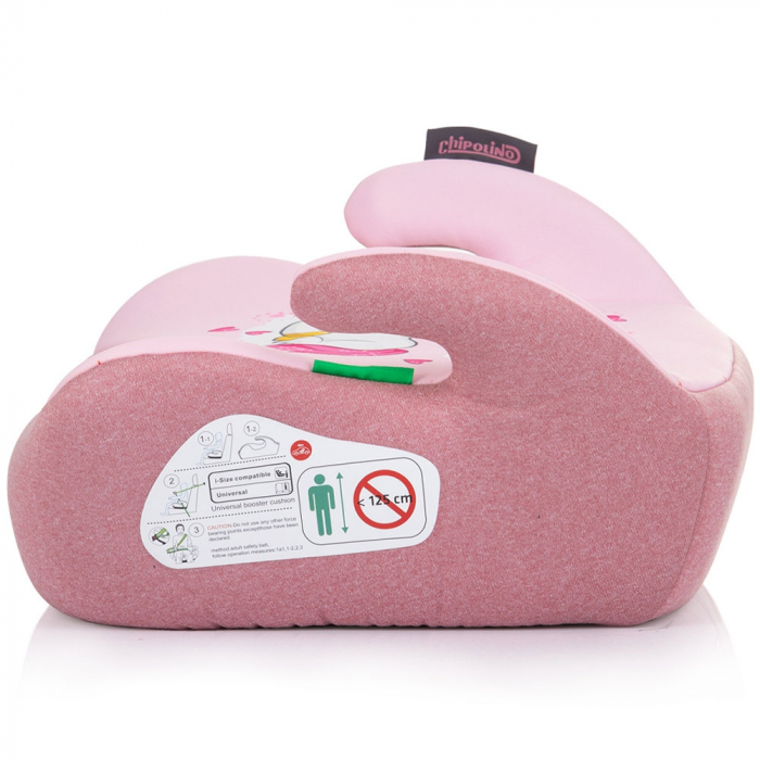 Chipolino Uty I-Size 125-150 cm autós ülésmagasító unikornis mintával [3]