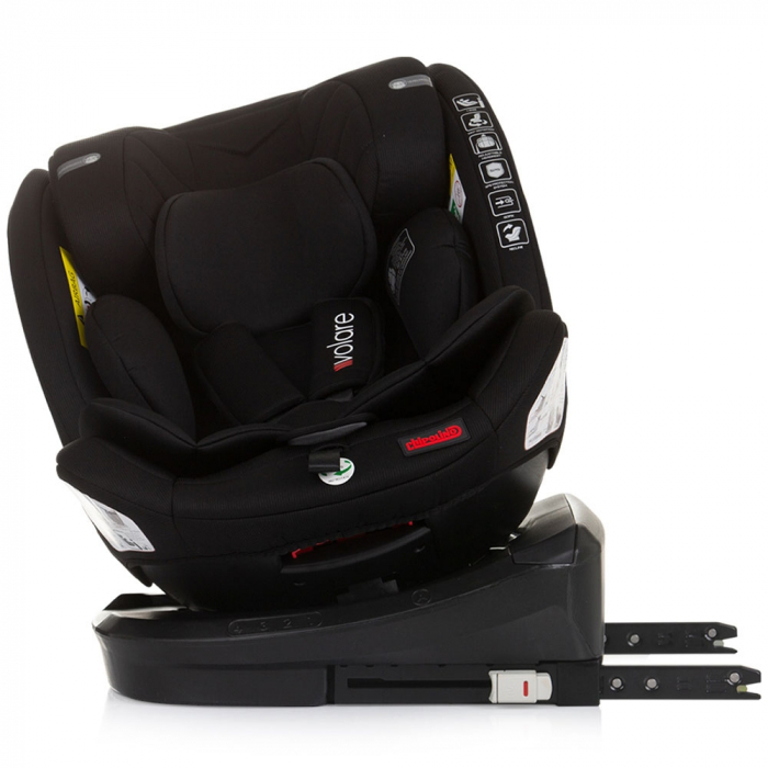 Chipolino Volare I-Size 40-150 cm autósülés obszidián színben, Isofix rendszerrel [6]