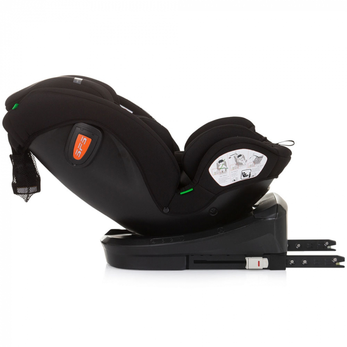 Chipolino Volare I-Size 40-150 cm autósülés obszidián színben, Isofix rendszerrel [8]