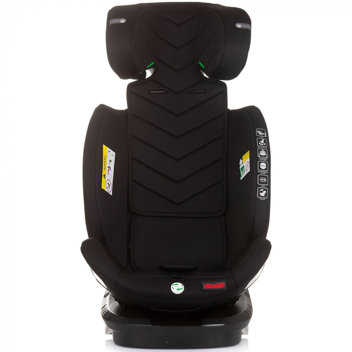 Chipolino Volare I-Size 40-150 cm autósülés obszidián színben, Isofix rendszerrel [3]