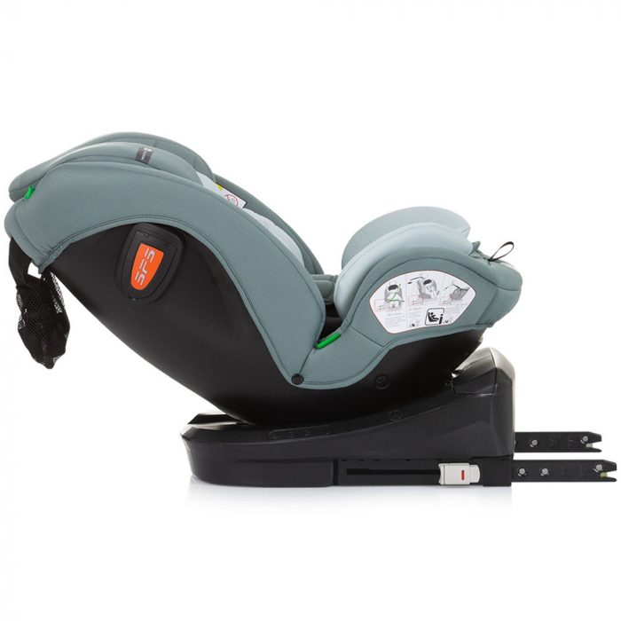 Chipolino Volare I-Size 40-150 cm-es autósülés pasztell zöld színben, Isofix rendszerrel [8]