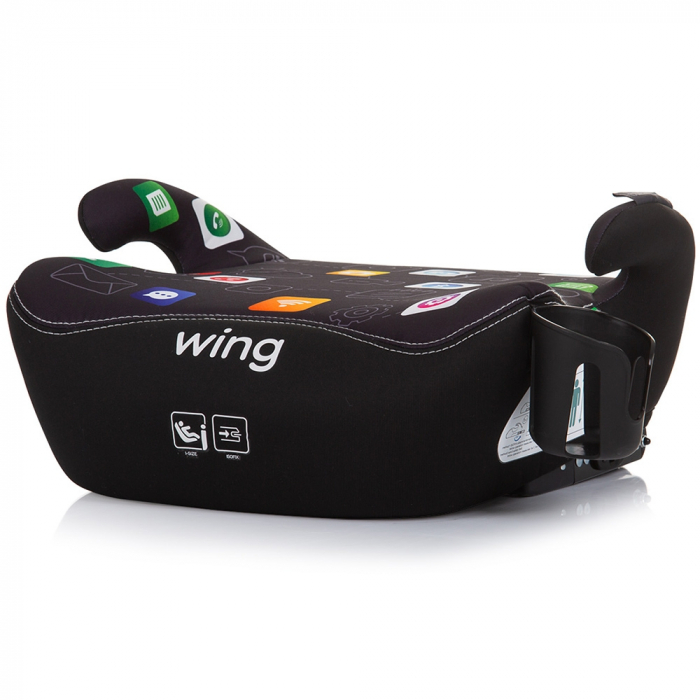 Chipolino Wing I-Size 125-150 cm autós ülésmagasító Isofix rendszerrel [2]