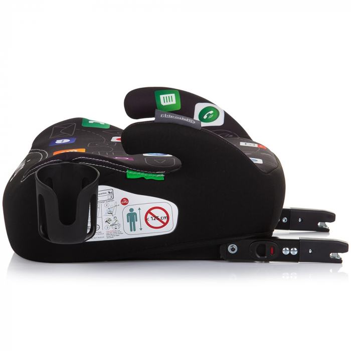 Chipolino Wing I-Size 125-150 cm autós ülésmagasító Isofix rendszerrel [3]