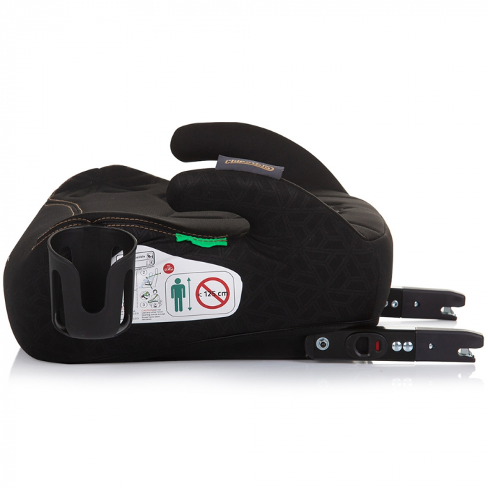 Chipolino Wing I-Size 125-150 cm magasító ülés obsidian színben Isofix rendszerrel [3]