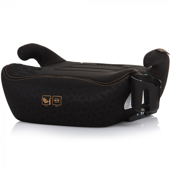 Chipolino Wing I-Size 125-150 cm magasító ülés obsidian színben Isofix rendszerrel [2]