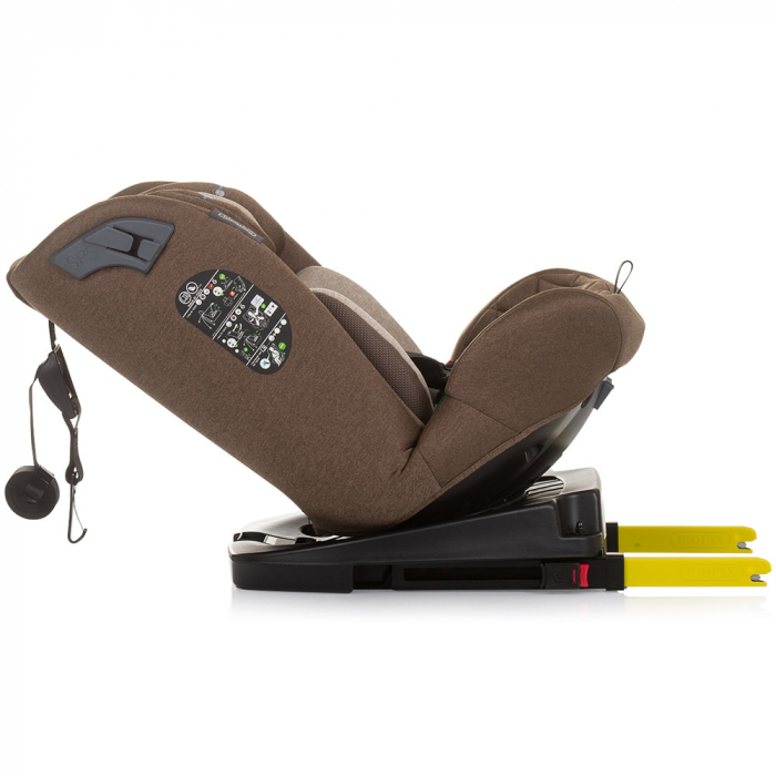 Chipolino X Factor I-Size 40-150 cm autósülés macadamia Isofix rendszerrel [8]