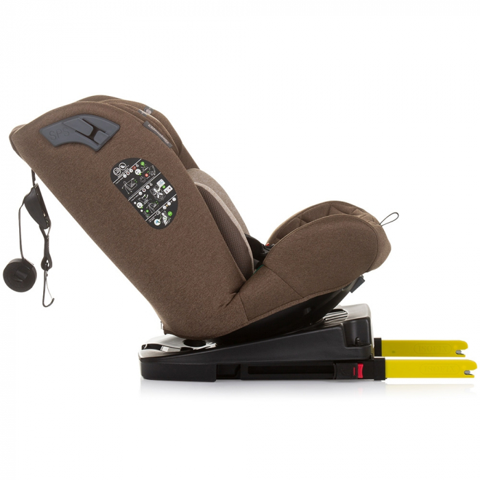Chipolino X Factor I-Size 40-150 cm autósülés macadamia Isofix rendszerrel [7]