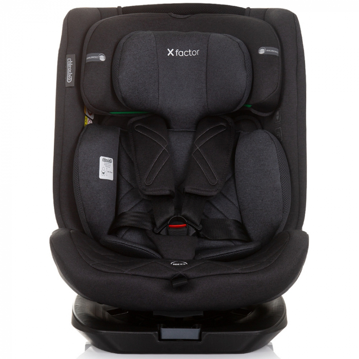 Chipolino X Factor I-Size 40-150 cm obsidian autósülés Isofix rendszerrel [2]