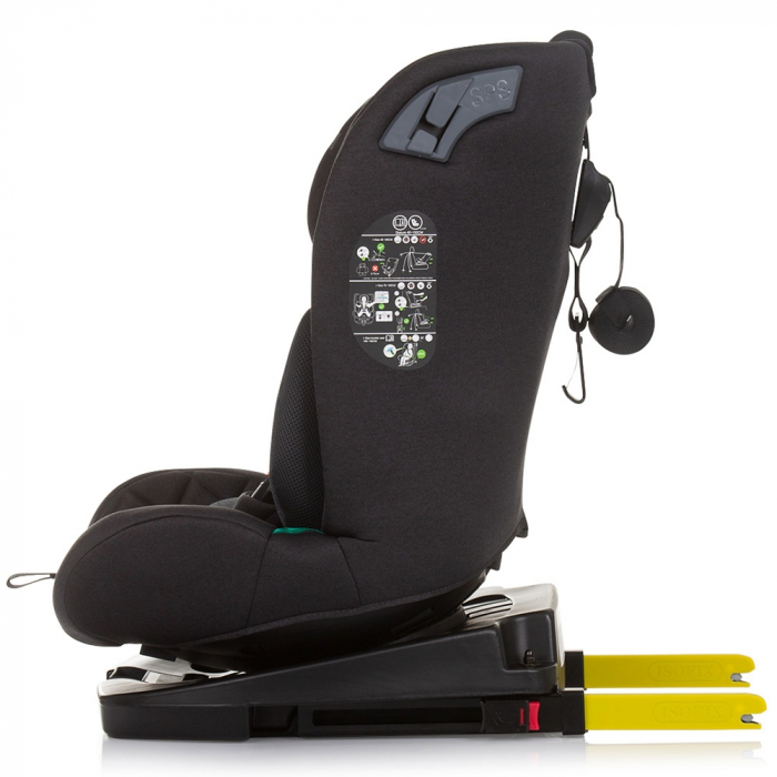 Chipolino X Factor I-Size 40-150 cm obsidian autósülés Isofix rendszerrel [4]
