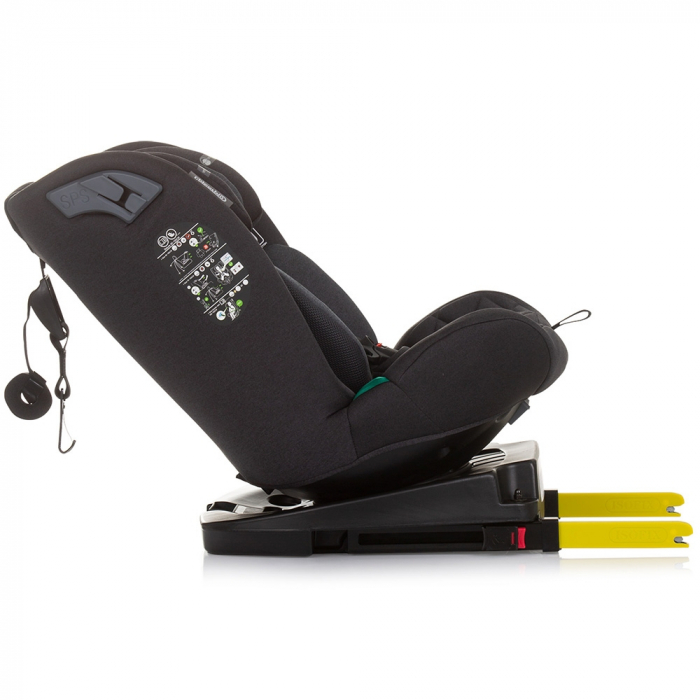 Chipolino X Factor I-Size 40-150 cm obsidian autósülés Isofix rendszerrel [7]