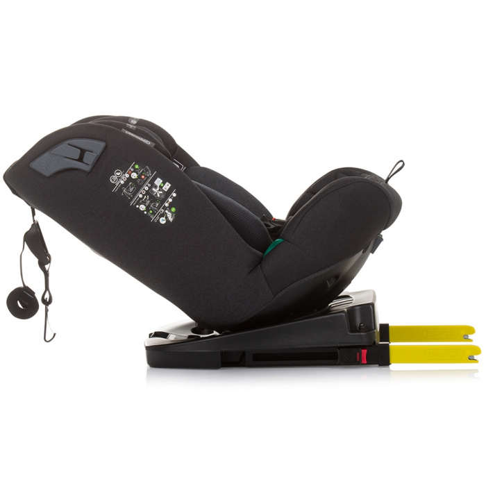 Chipolino X Factor I-Size 40-150 cm obsidian autósülés Isofix rendszerrel [8]