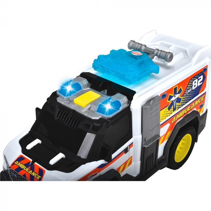 Dickie Toys Mentőautó 30 cm fényekkel és hangokkal [4]