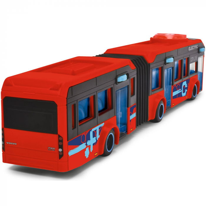 Dickie Toys Volvo városi busz 40 cm piros [6]