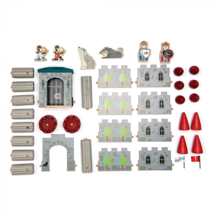 Farkas kastély építőkészlet 40 darabos - Wolf Castle [2]