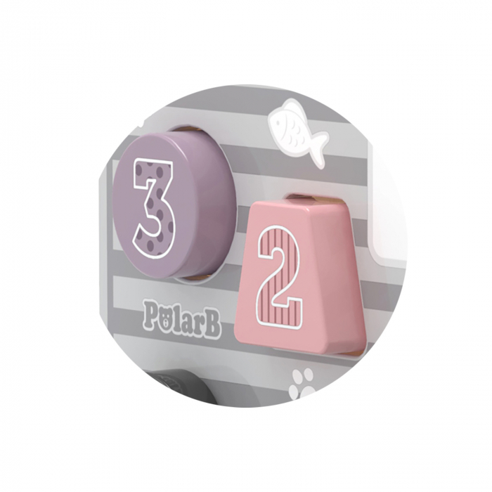 Formaválogató húzható kisautó, Polar B [4]
