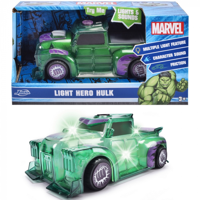 Jada Toys Marvel Light Hero Hulk autó 1:32 15 cm [5]