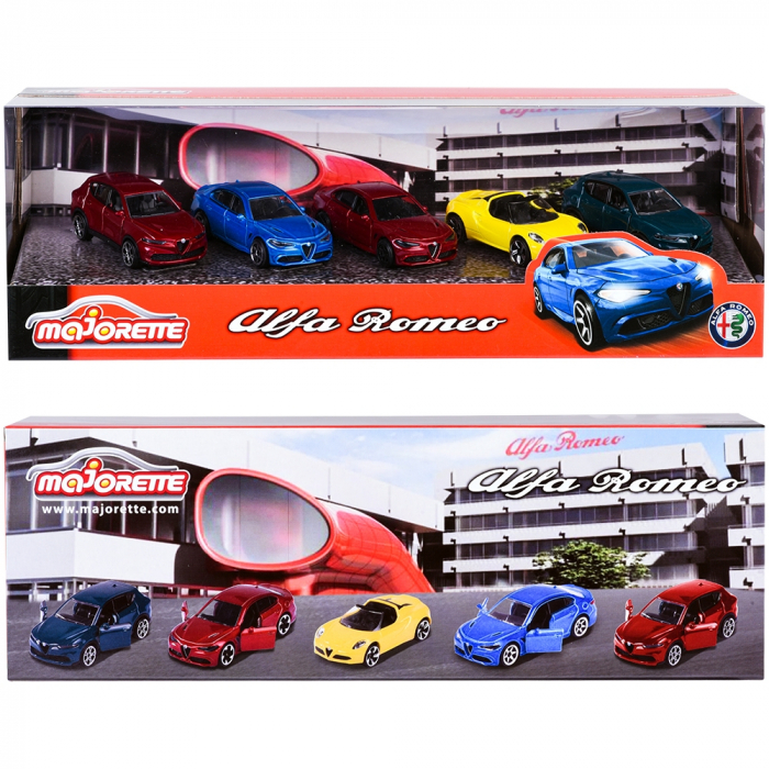 Majorette Alfa Romeo szett 5 kisautóval [7]