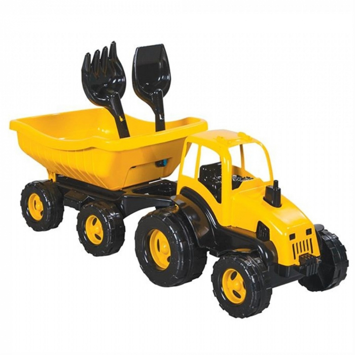 Pilsan 06-212 traktor utánfutóval és kiegészítőkkel [2]