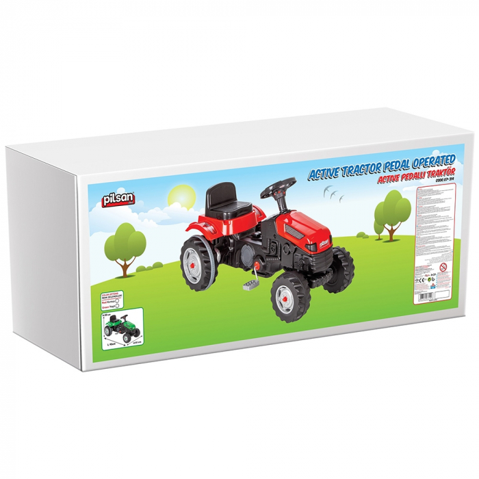 Pilsan Active 07-314 piros pedálos traktor [4]