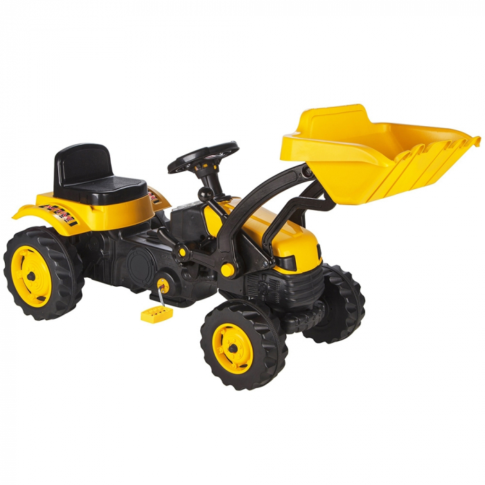 Pilsan Active pedálos traktor rakodóval 07-315 sárga [2]