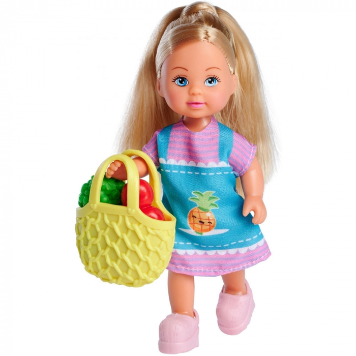 Simba Evi Love gyümölcsárus baba 12 cm kiegészítőkkel [5]