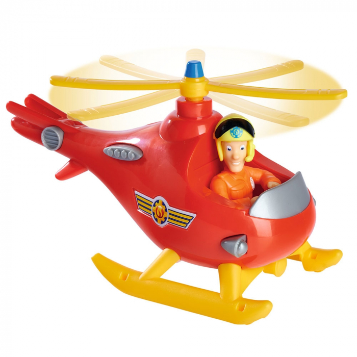 Simba Fireman Sam Wallaby helikopter Tom figurával [2]