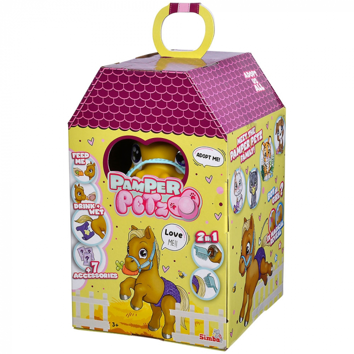 Simba Pamper Petz Póni játék 24 cm kiegészítőkkel [15]