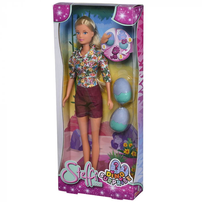 Simba Steffi Love Dino Surprise baba 29 cm, 2 figurával [6]