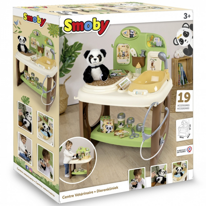 Smoby állatgondozó központ 19 kiegészítővel [8]