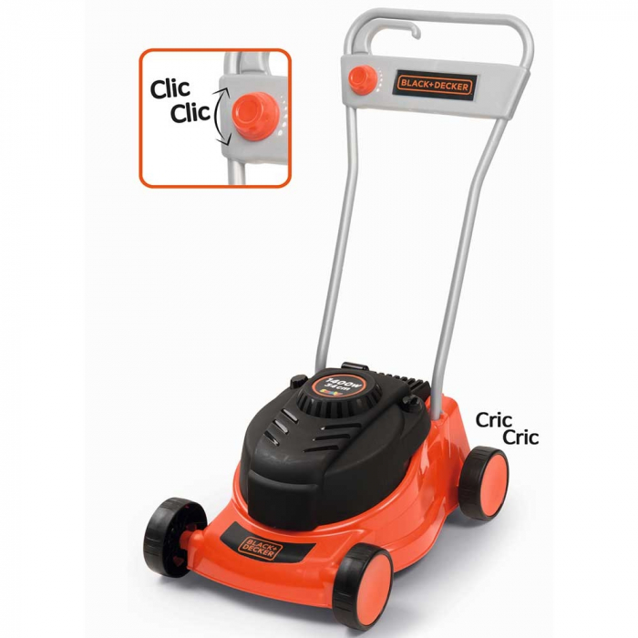 Smoby Black & Decker fűnyíró játék [2]