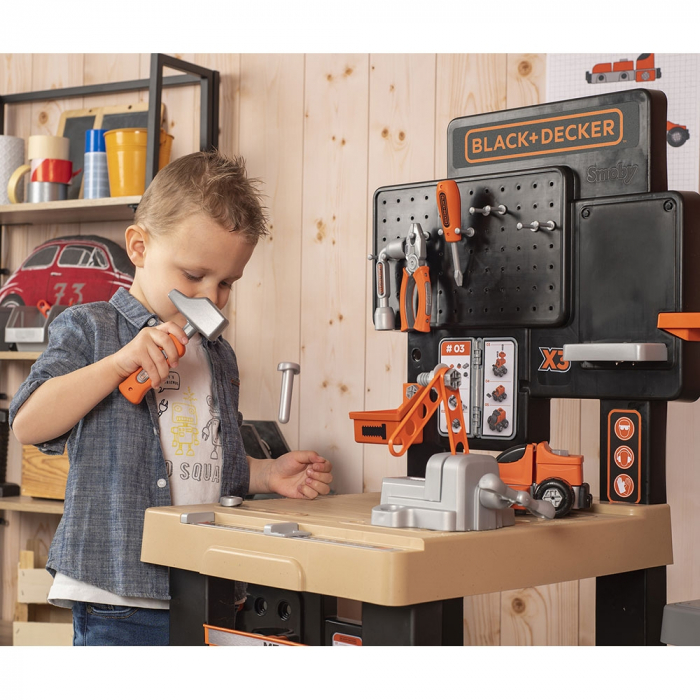 Smoby Black & Decker Mega Központ Műhely [10]