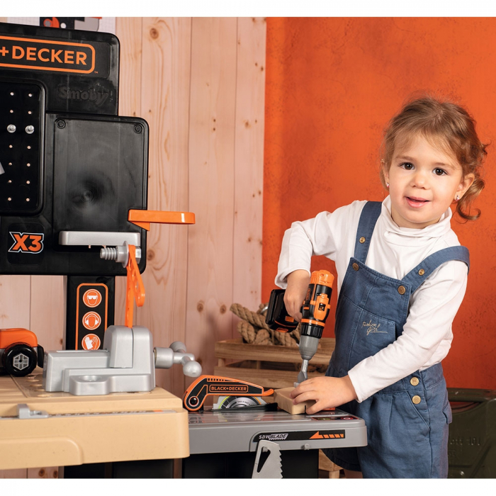 Smoby Black & Decker Mega Központ Műhely [14]
