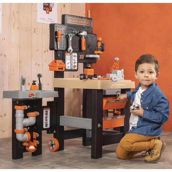 Smoby Black & Decker Mega Központ Műhely [13]