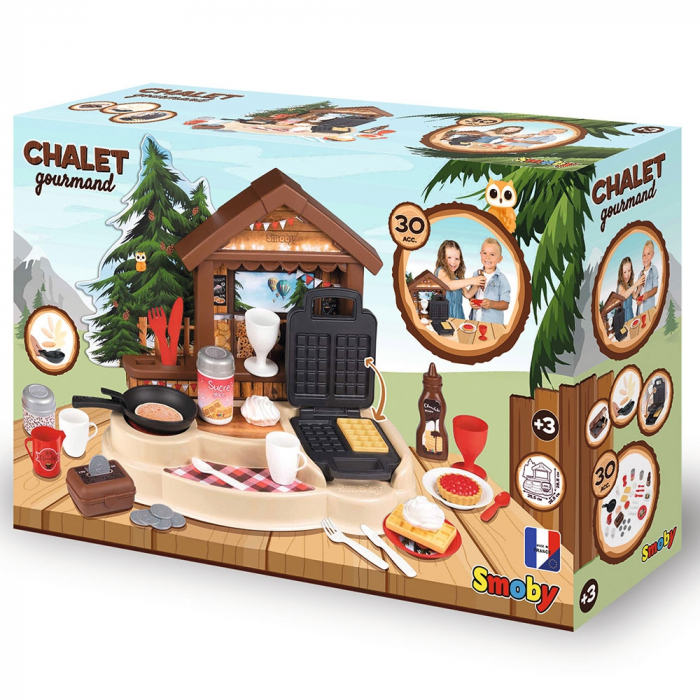 Smoby Gourmand Chalet konyha kiegészítőkkel [6]