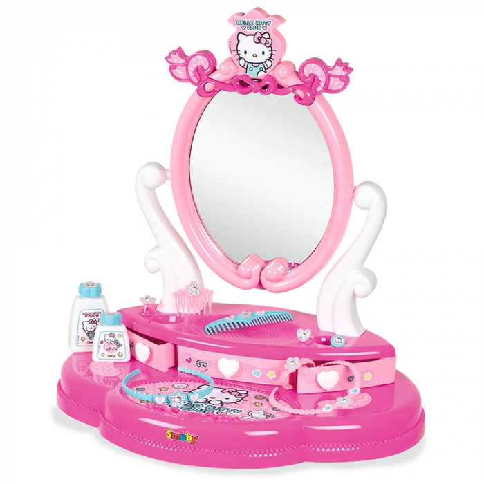 Smoby Hello Kitty fodrász és sminkasztal 2 az 1-ben játék [2]