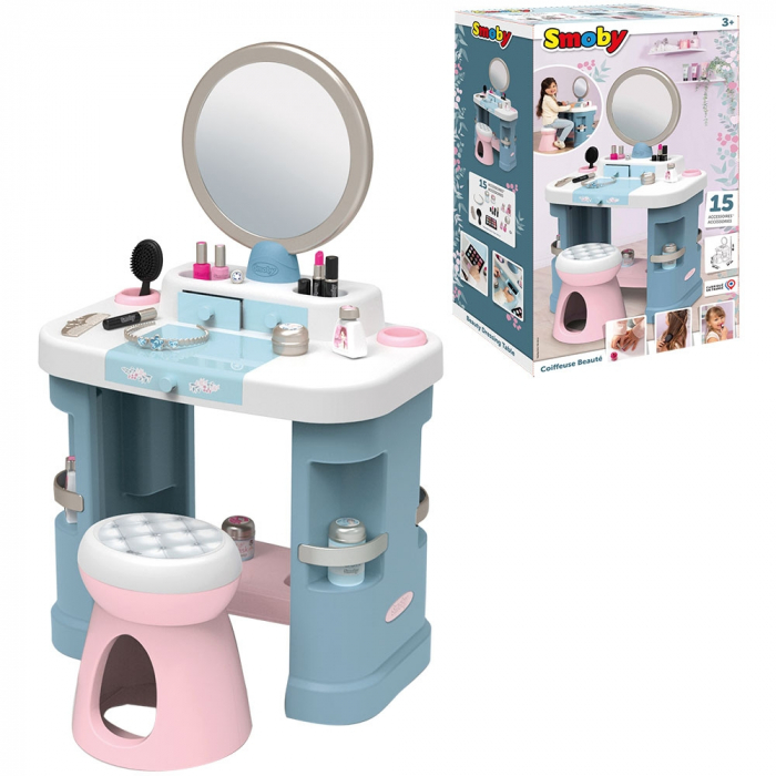 Smoby My Beauty fésülködőasztal kiegészítőkkel [13]