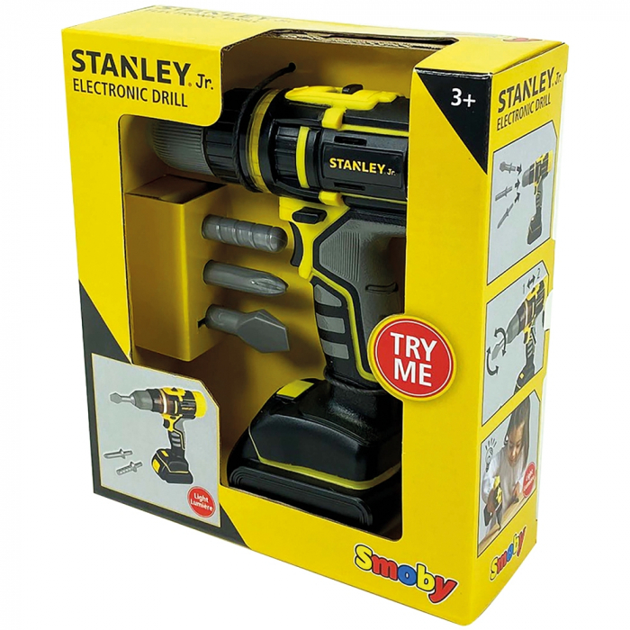 Smoby Stanley elektronikus játék fúrógép kiegészítőkkel [3]