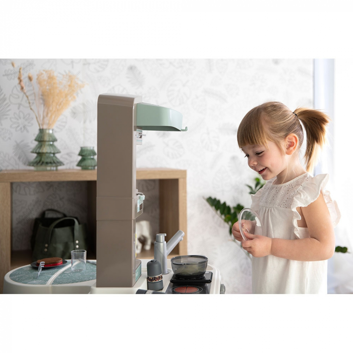 Smoby Tefal Studio XL Bubble kék játékkonyha kiegészítőkkel [7]