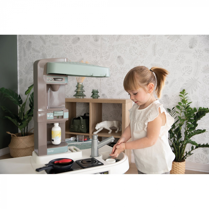 Smoby Tefal Studio XL Bubble kék játékkonyha kiegészítőkkel [6]