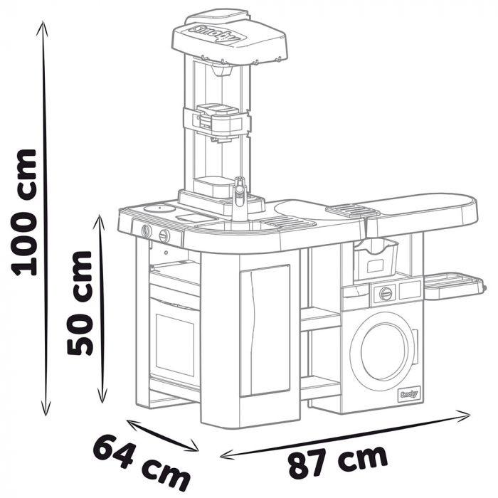 Smoby Tefal Takarító Konyha [4]