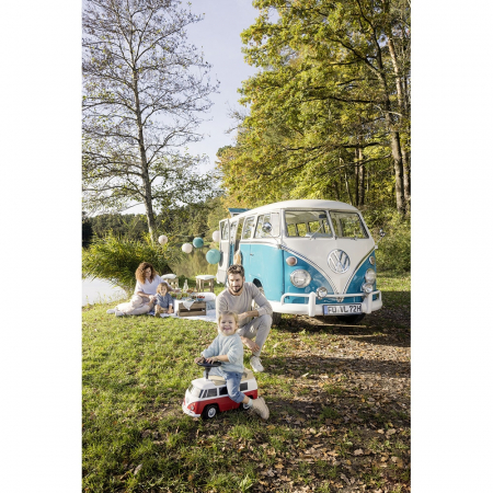 Big Baby VW T1 piros tolható kisautó [8]