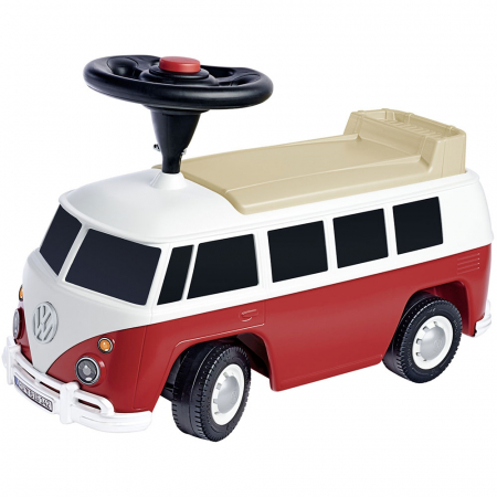 KÜLTÉRI JÁTÉKOK / TOLHATÓ KISAUTÓK - Big Baby VW T1 piros tolható kisautó