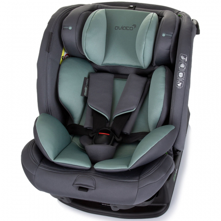 Chipolino Aviato I-Size autósülés 40-150 cm pasztell zöld [5]