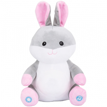GYEREKSZOBA / ÉJJELILÁMPÁK BABASZOBÁBA - Chipolino Bunny éjjeli fény plüssfigura