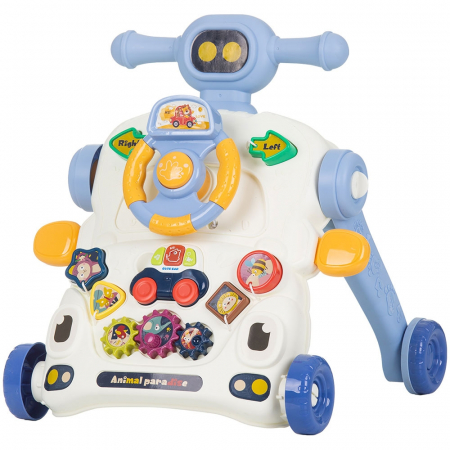 BABA JÁTÉKOK - Chipolino Car 3 az 1-ben bébikomp kék