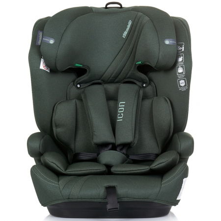 Chipolino Icon I-Size autósülés 76-150 cm pasztell zöld [1]