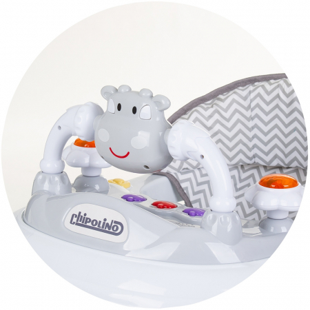 Chipolino Little Cow szürke bébikomp [2]