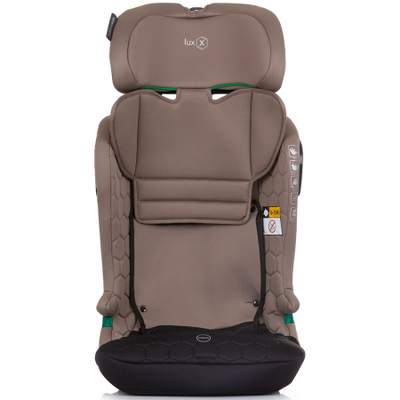 Chipolino Lux X I-Size autósülés 76-150 cm Isofix rendszerrel, macadamia színben [2]